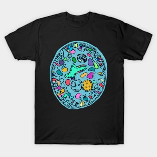 Psychedelic Worm Mandala T-Shirt